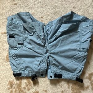 REI Sky Blue Cargo Shorts